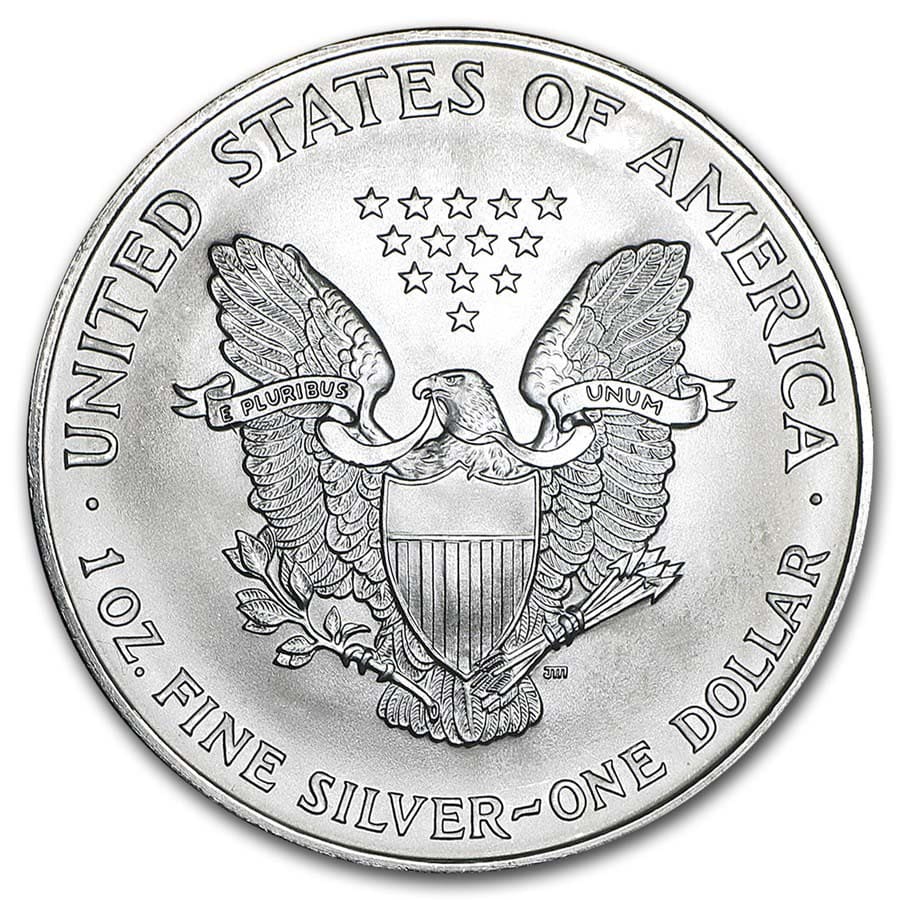 1996 1 oz American Silver Eagle BU